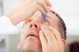 man eye drops