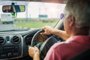 Older Man Driving